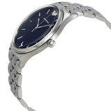 Emporio Armani Lambda Blue Dial Silver Steel Strap Watch for Men - AR11019 Authentic Buy Shop Now