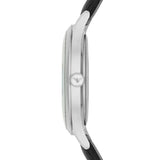 Emporio Armani Lambda Classic Quartz Black Dial Black Leather Strap Watch For Men - AR11020 Authentic Buy Shop Now