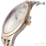 Emporio Armani Lambda Analog Silver Dial Two Tone Steel Strap Watch For Men - AR11044 Authentic Buy Shop Now