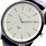 Emporio Armani Renato White DIal Blue Leather Strap Watch For Men - AR11119 Authentic Buy Shop Now