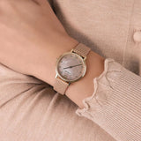 Emporio Armani Kappa Quartz Mother of Pearl Taupe Dial Brown Leather Strap Watch For Men - AR11151 Authentic Buy Shop Now