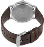 Emporio Armani Kappa Quartz Black Dial Brown Leather Strap Watch For Men - AR11153 Authentic Buy Shop Now