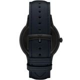 Emporio Armani Renato Quartz Blue Dial Blue Leather Strap Watch For Men - AR11190 Authentic Buy Shop Now