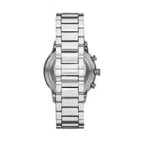 Emporio Armani Giovanni Chronograph Black Dial Silver Steel Strap Watch For Men - AR11208 Authentic Buy Shop Now
