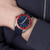 Emporio Armani Sigma Quartz Blue Dial Blue Silicone Strap Watch For Men - AR11217 Authentic Buy Shop Now