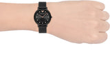 Emporio Armani Kappa Black Dial Black Mesh Strap Watch for Women - AR11252 Authentic Buy Shop Now