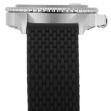 Emporio Armani Diver Black Dial Black Silicon Strap Watch for Men - AR11341 Authentic Buy Shop Now