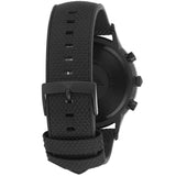 Emporio Armani Renato Chronograph Black Dial Black Nylon Strap Watch For Men - AR11457 Authentic Buy Shop Now