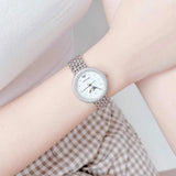 Emporio Armani Rosa Quartz Mother of Pearl Dial Silver Steel Strap Watch For Women - AR11461 Authentic Buy Shop Now