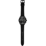 Emporio Armani Claudio Chronograph Black Dial Black Leather Strap Watch For Men - AR11483 Authentic Buy Shop Now