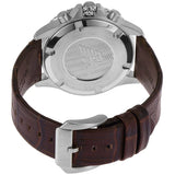 Emporio Armani Diver Chronograph Brown Dial Brown Leather Strap Watch For Men - AR11486 Authentic Buy Shop Now