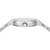 Emporio Armani Cleo Sunray Blue Dial Silver Steel Strap Watch for Women - AR11585 Authentic Buy Shop Now