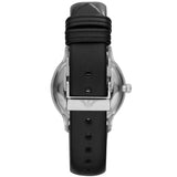 Emporio Armani Classic Quartz Black Dial Black Leather Strap Watch For Women - AR1600 Authentic Buy Shop Now