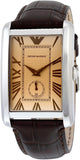 Emporio Armani Classic Brown Dial Brown Leather Strap Watch For Men - AR1605 Authentic Buy Shop Now