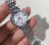 Emporio Armani Gianni White Dial Silver Steel Strap Watch For Women - AR1763 Authentic Buy Shop Now