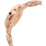 Emporio Armani Retro Quartz Silver Dial Rose Gold Steel Strap Watch For Women - AR1776 Authentic Buy Shop Now