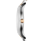 Emporio Armani Classic Quartz Silver Dial Two Tone Steel Strap Watch For Men - AR1824 Authentic Buy Shop Now