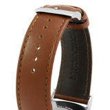 Emporio Armani Renato Silver Dial Brown Leather Strap Watch For Men - AR2463 Authentic Buy Shop Now