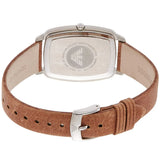Emporio Armani Epsilon Quartz Brown Dial Brown Leather Strap Watch For Men - AR2489 Authentic Buy Shop Now