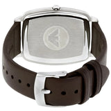 Emporio Armani Retro Quartz Blue Dial Black Leather Strap Watch For Men - AR2491 Authentic Buy Shop Now