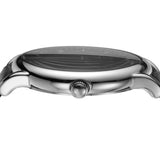 Emporio Armani Luigi Quartz Black Dial Black Leather Strap Watch For Men - AR2500 Authentic Buy Shop Now