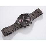 Emporio Armani Sportivo Chronograph Brown Dial Brown Steel Strap Watch For Men - AR5950 Authentic Buy Shop Now