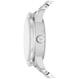 Emporio Armani Mario Chronograph Automatic Blue Dial Silver Steel Strap Watch For Men - AR60052 Authentic Buy Shop Now