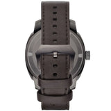 Emporio Armani Delta Chronograph Brown Dial Brown Leather Strap Dial Watch For Men - AR6055 Authentic Buy Shop Now