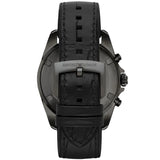 Emporio Armani Sigma Chronograph Black Dial Black Leather Strap Watch For Men - AR6131 Authentic Buy Shop Now