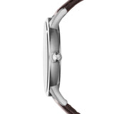 Emporio Armani Kappa Classic Brown Dial Brown Leather Strap Watch For Men - AR9106 Authentic Buy Shop Now