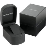 Emporio Armani Classic Quartz Black Dial Black Leather Strap Watch For Women - AR1600 Authentic Buy Shop Now