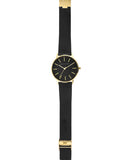 Armani Exchange Lola Three Hand Black Dial Black Mesh Strap Watch For Women - AX5548 Authentic Buy Shop Now