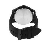 Armani Exchange Outerbanks Chronograph Black Dial Black Silicone Strap Watch For Men - AX1343 Authentic Buy Shop Now