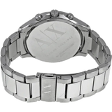 Armani Exchange Hampton Chronograph Black Dial Silver Steel Strap Watch For Men - AX2163 Authentic Buy Shop Now