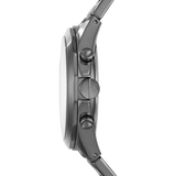 Armani Exchange Drexler Chronograph Grey Dial Grey Steel Strap Watch For Men - AX2603 Authentic Buy Shop Now