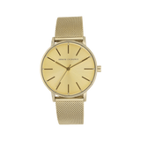 Armani Exchange Lola Analog Gold Dial Gold Mesh Strap Watch For Women - AX5536 Authentic Buy Shop Now