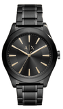 Armani Exchange Nico Analog Black Dial Black Steel Strap Watch For Men - AX7102 Authentic Buy Shop Now