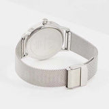 Armani Exchange Lola Analog Silver Dial Silver Mesh Strap Watch For Women - AX5535 Authentic Buy Shop Now