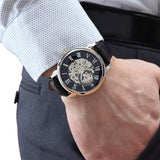 Fossil Townsman Skeleton Black Dial Black Leather Strap Watch for Men - ME3153 Authentic Buy Shop Now