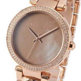 Michael Kors Parker Rose Gold Dial with Diamonds Rose Gold Steel Strap Watch for Women - MK6426 Authentic Buy Shop Now