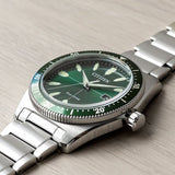 Citizen Eco Drive Vintage Green Dial Silver Steel Strap Watch For Men - AW1598-70X Authentic Buy Shop Now