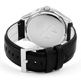 Armani Exchange Hampton Chronograph Black Dial Black Leather Strap Watch For Men - AX2101 Authentic Buy Shop Now