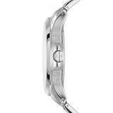 Armani Exchange Hampton Chronograph Blue Dial Silver Steel Strap Watch For Men - AX2132 Authentic Buy Shop Now