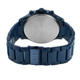 Armani Exchange Hampton Chronograph Blue Dial Blue Steel Strap Watch For Men - AX2430 Authentic Buy Shop Now