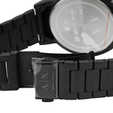 Armani Exchange Cayde Chronograph Black Dial Black Steel Strap Watch for Men - AX2748 Authentic Buy Shop Now