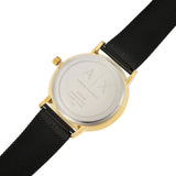 Armani Exchange Lola Three Hand Black Dial Black Mesh Strap Watch For Women - AX5548 Authentic Buy Shop Now
