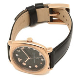 Marc Jacobs Mandy Black Dial Black Leather Strap Watch for Women - MJ1565 Authentic Buy Shop Now