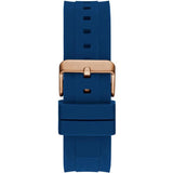 Guess Empire Analog Quartz Lime Green Dial Blue Silicon Strap Watch for Men - GW0583G3 Authentic Buy Shop Now