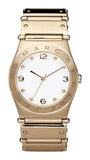 Marc Jacobs Amy White Dial Gold Steel Strap Watch for Women - MBM8519 Authentic Buy Shop Now