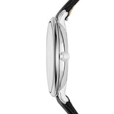 Fossil Jacqueline Quartz White Dial Black Leather Strap Watch for Women - ES3972 Authentic Buy Shop Now